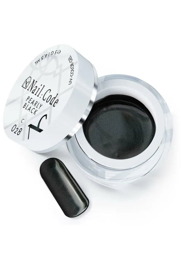 C028 Pearly Black – UV/LED Color Gel